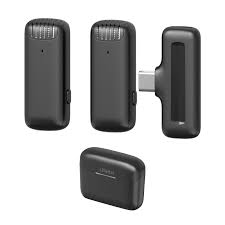 DK11 Dual Wireless Microphone with Charging Case