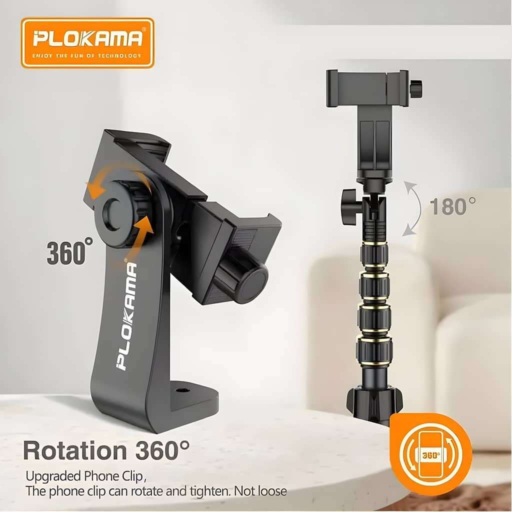 uQ86cwEPjyQqx5CblxdDsQFaL9DYOCsDqQJBO6sa Plokama PK-998 Selfie Stand Tripod - Image 2