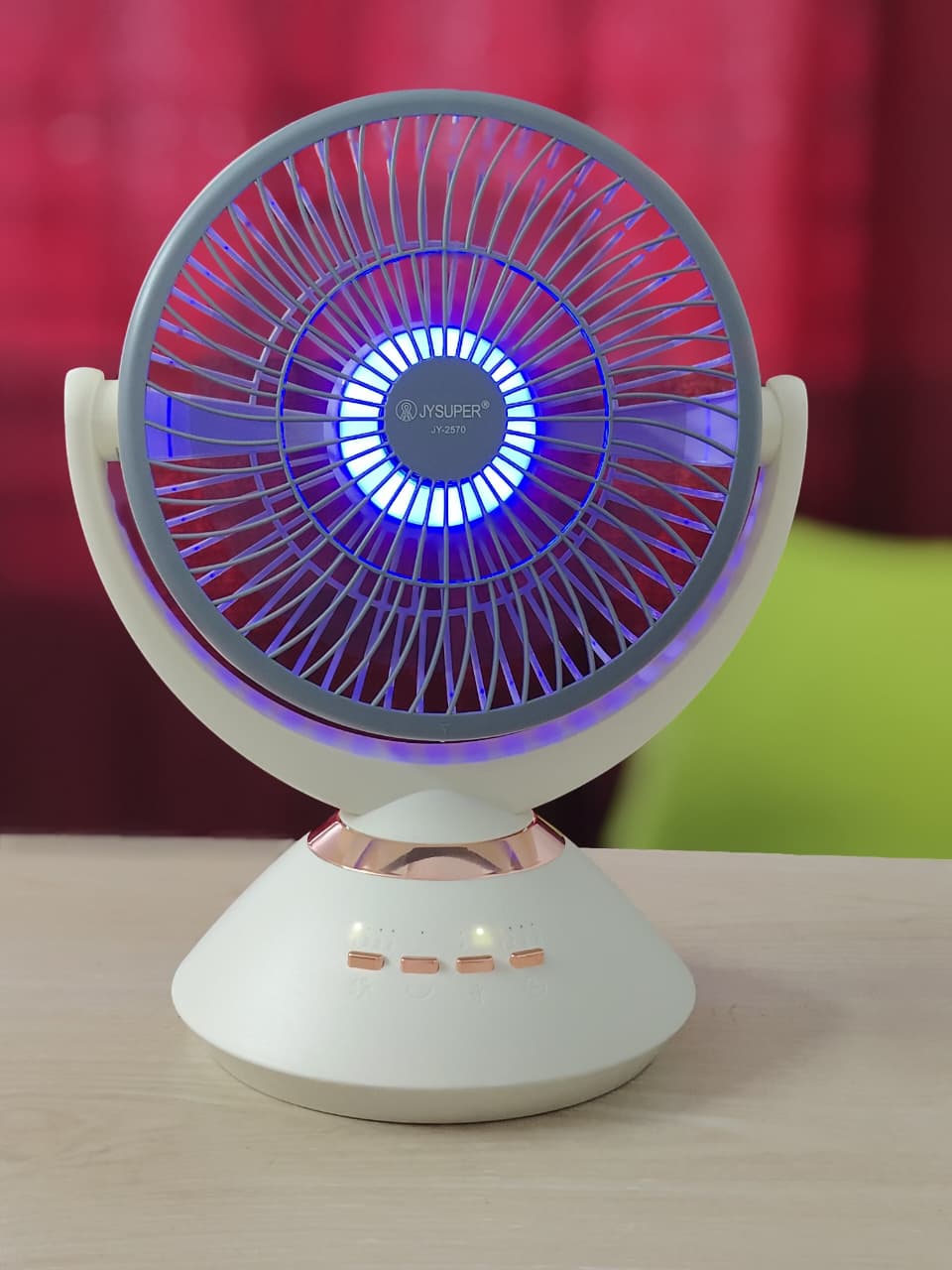 Joy Super JY-2570 rechargeable table fan - Image 10
