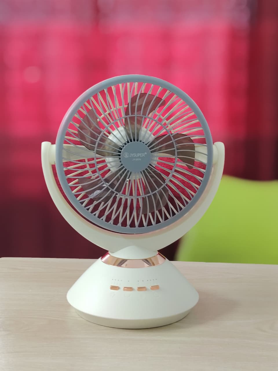 Joy Super JY-2570 rechargeable table fan - Image 7
