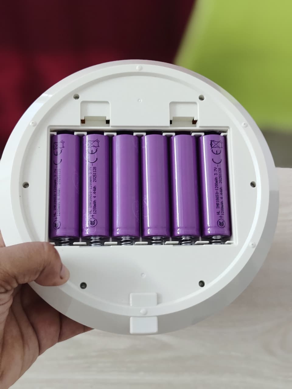 Joy Super JY-2570 rechargeable table fan - Image 5