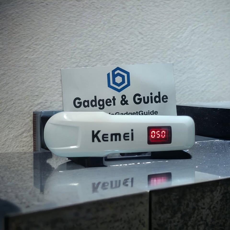 Kemei KM-809A Professional Rechargeable Hair & Beard Trimmer - Image 2