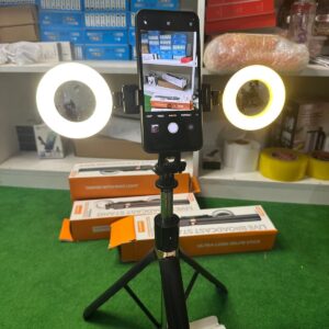 K9 Pro Selfie Stick Tripod with Dual LED Light & Bluetooth Remote