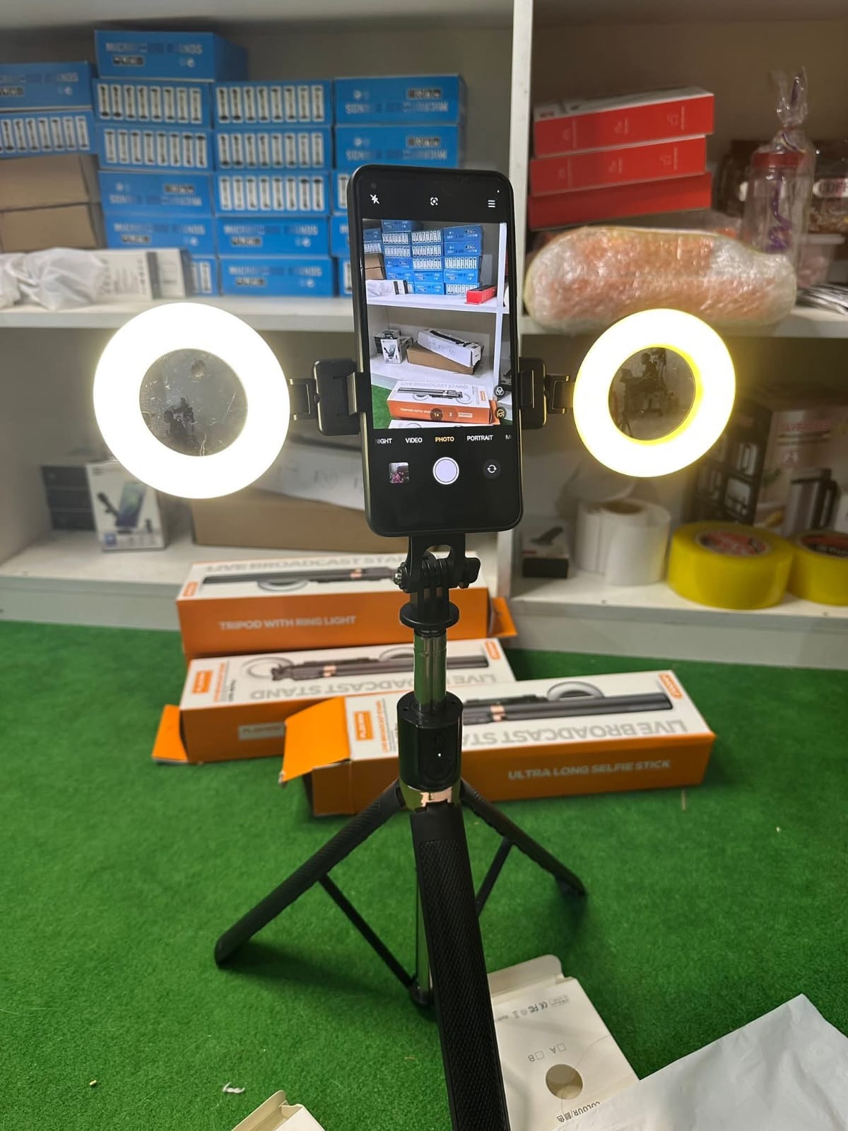 K9 Pro Selfie Stick Tripod with Dual LED Light & Bluetooth Remote - Image 5