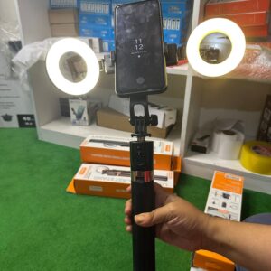K9 Pro Selfie Stick Tripod with Dual LED Light & Bluetooth Remote